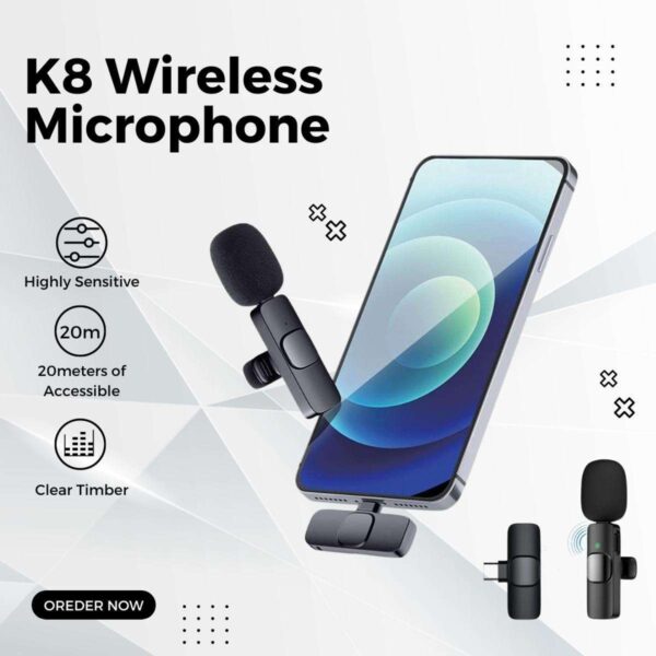 K8 Collar Wireless Microphone