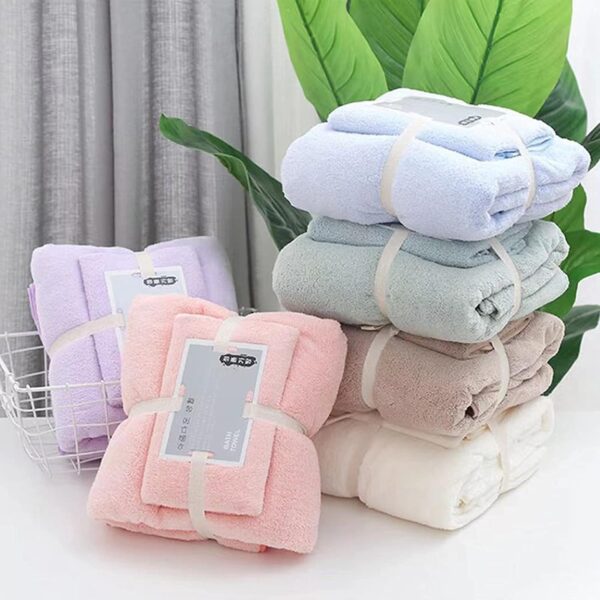 Cotton bath towel set, premium bath towel, quick-dry towel, absorbent towel Sri Lanka, luxury towel set, bathroom essentials.