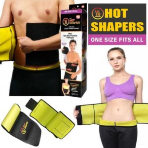 hot shaper belt, waist slimming belt, neoprene waist trainer, adjustable waist belt, fitness gear Sri Lanka