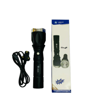 LED grip torch, rechargeable torch, high-power brightness torch, portable flashlight, emergency torch.