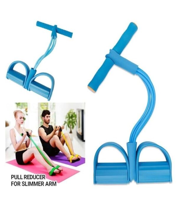 resistance training band, home workout gear, portable fitness equipment, muscle training band, sit-up resistance band.