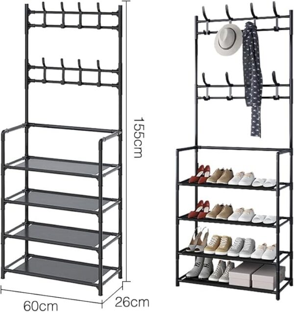 Durable & Multifunctional Coat Rack for Elegant Home Organization - Image 3