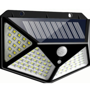 Solar wall lamp, 100 LED solar light, outdoor solar lighting, eco-friendly lamp Sri Lanka, garden lights