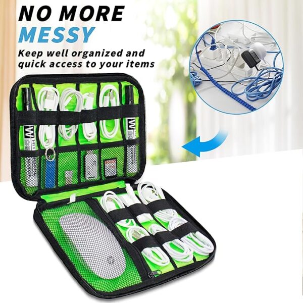 Affordable Travel Cord Organizer Pouch – Best Electronics Organizer Sri Lanka - Image 2