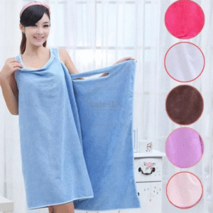 affordable wearable bath towel Sri Lanka, microfiber spa wrap robe, buy bath robe online Sri Lanka, towel robe delivery