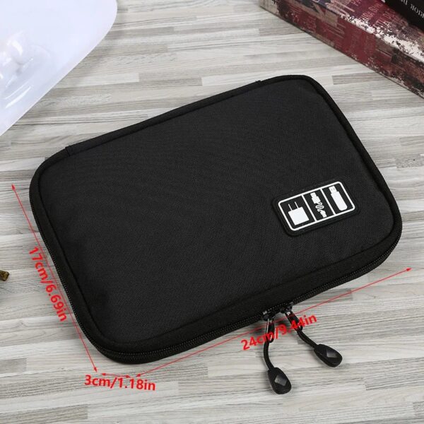 Affordable Travel Cord Organizer Pouch – Best Electronics Organizer Sri Lanka - Image 3