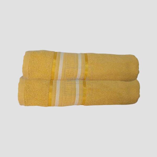 Buy 28"x58" Medium Yellow Cotton Bath Towel in Sri Lanka. Soft, absorbent & stylish. COD, bank deposit & card payment. Delivery in 2–4 days.