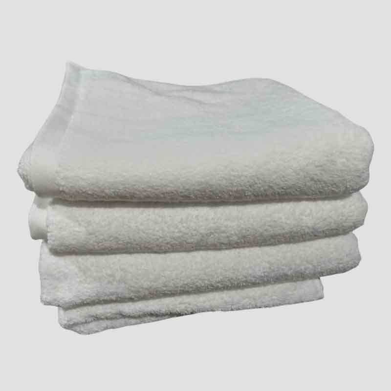 Shop Pure White Cotton Bath Towel 20x40 600 GSM in Sri Lanka. Rs. 1400/= | Soft, absorbent, hotel-quality | Fast islandwide delivery + COD & card payment.