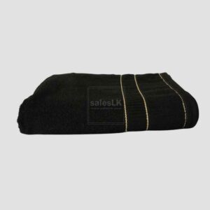 Black Cotton Bath Towel | Perfect for daily use | 30×60 Sri Lanka
