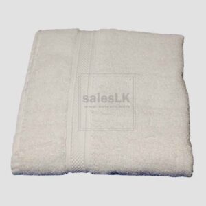 hotel grade white towels, 750g bath towel, extra heavy bath towel, white bath towels 30x60 inches, luxury cotton towels sri lanka, premium white towels, hotel quality towels, bathroom linen sri lanka, spa towels white, cotton bath towel