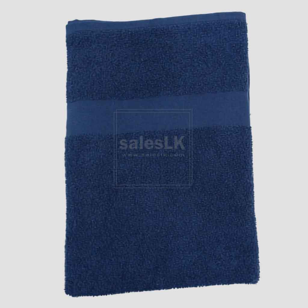 Navy Blue Cotton Bath Towel, Cotton Bath Towel Sri Lanka, Bath Towel, Cotton Towel, Online Cotton Towel, Premium Cotton Bath Towel, Bathroom Towel, Soft Cotton Towel, 100% Cotton Towel, Buy Bath Towel Online, Towels Sri Lanka, Navy Blue Towel